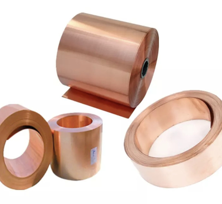 10 - 1000mm Width Customized Copper Nickel Strip Metal Composite Type Polished Surface
