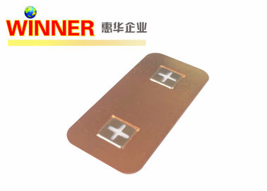 Low Resistance Nickel Plated Copper Bus Bar , 26650 Lithium Battery Connectors