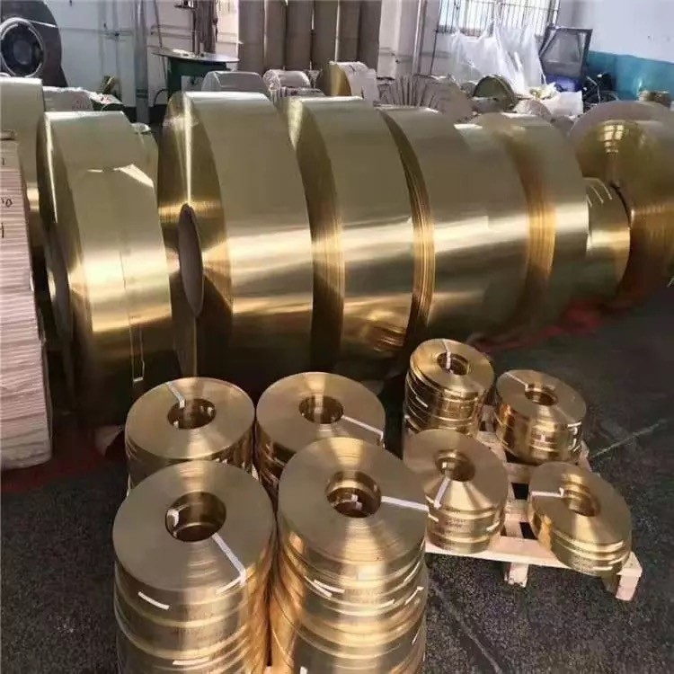 Anodized Surface Copper Strip Roll Customized Copper And Nickel Plating