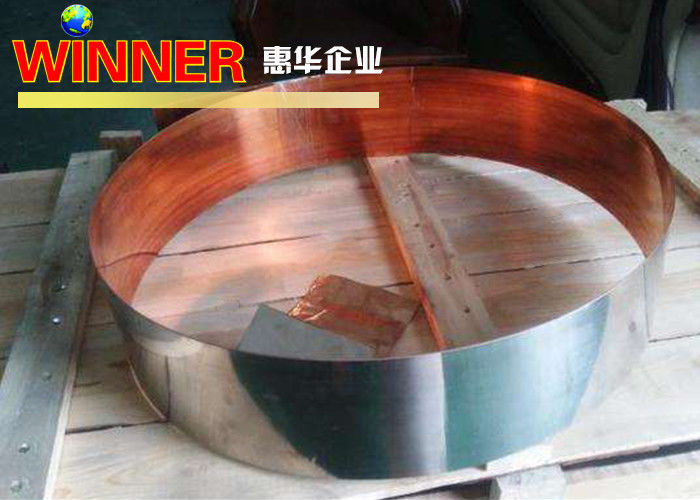 Nickel Composite Copper Metal Strips , Intermittent Nickel Plated